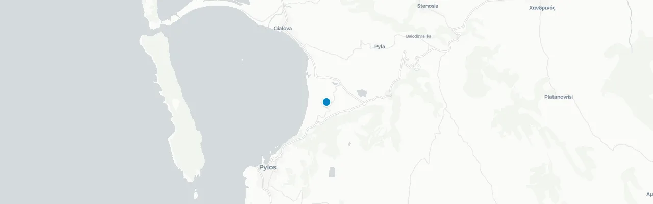 Map of rooftop venues in Costa Navarino