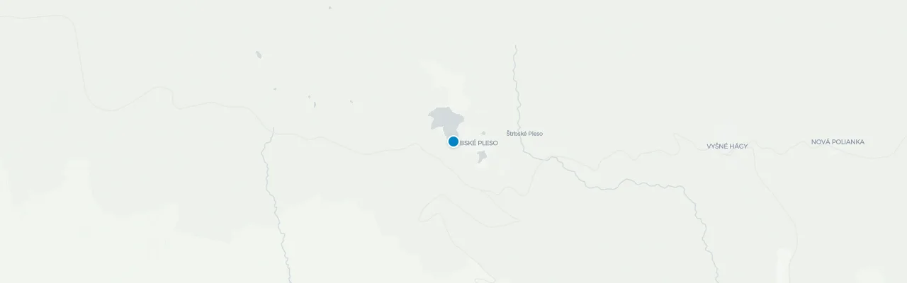 Map of rooftop venues in Strba-Strbske Pleso