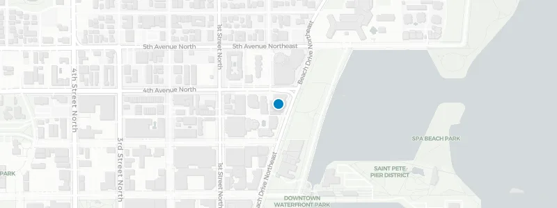 Map showing location of Birchwood Canopy