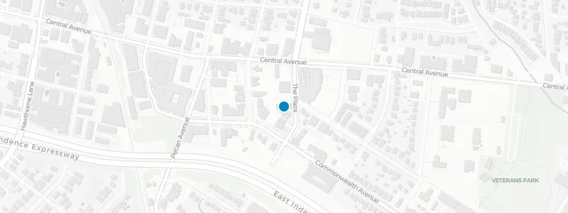 Map showing location of Whiskey Warehouse