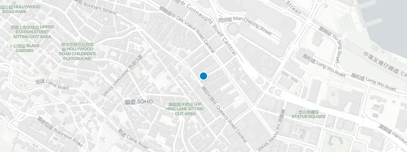 Map showing location of OMAROO Grill & Rooftop Bar
