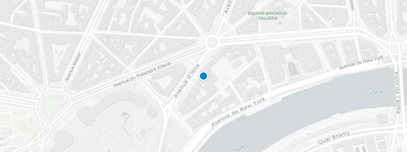 Map showing location of 10e Ciel
