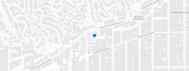 Map showing location of Harriet's Rooftop