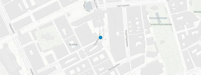 Map showing location of TAK Stockholm