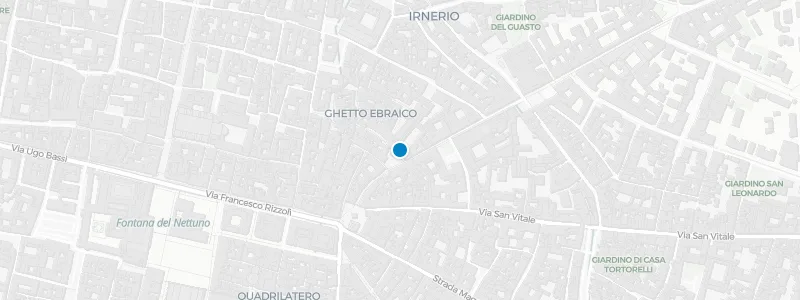 Map showing location of Hotel San Donato