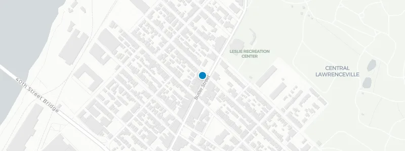 Map showing location of New Amsterdam