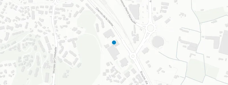 Map showing location of Le Rooftop Hyères