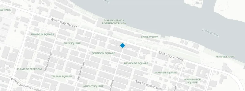 Map showing location of Pendant Terrace and Bar