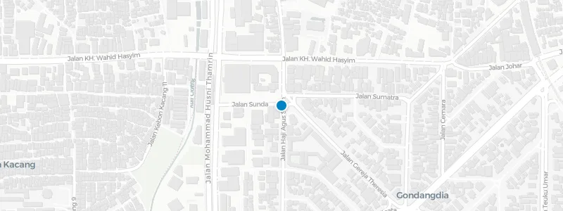 Map showing location of BART Thamrin