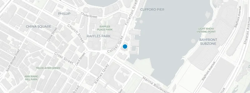 Map showing location of VUE