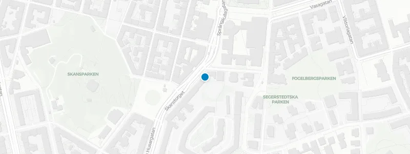 Map showing location of Skanshof