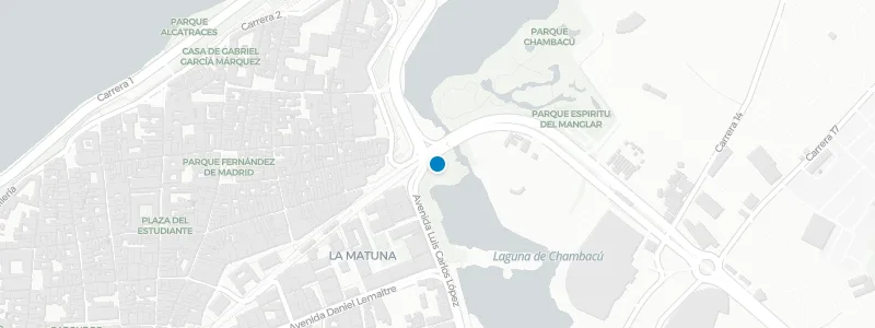 Map showing location of Daisy the Rooftop