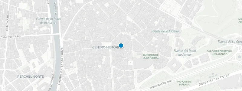 Map showing location of Terraza Chinitas