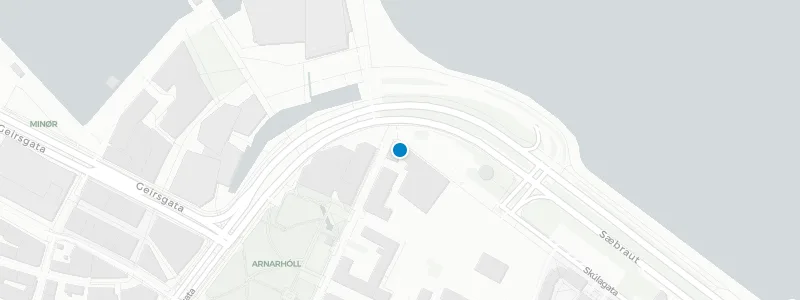 Map showing location of SKÝ Bar Reykjavik