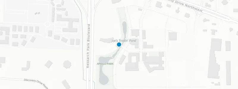 Map showing location of Topgolf Huntsville Rooftop Terrace
