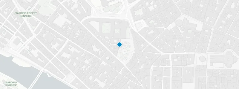 Map showing location of The Rooftop at Grand Hotel Minerva