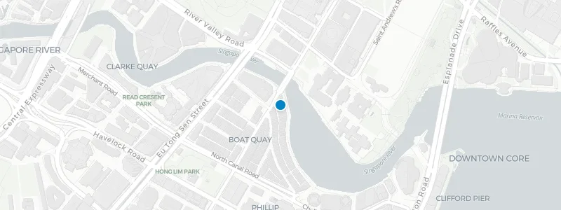 Map showing location of Southbridge