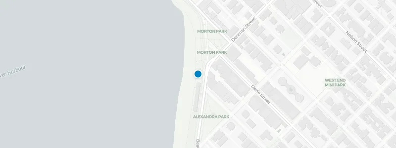 Map showing location of Cactus Club Cafe English Bay