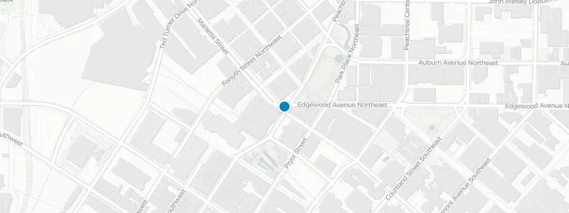 Map showing location of Fado Irish Pub - Buckhead