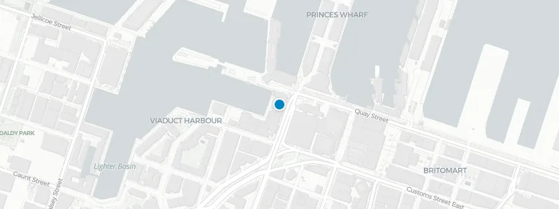 Map showing location of Dr Rudi's Rooftop Brewing Co.