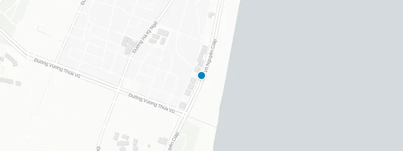 Map showing location of The Roof Da Nang