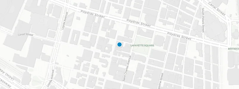 Map showing location of High Five Pool Bar