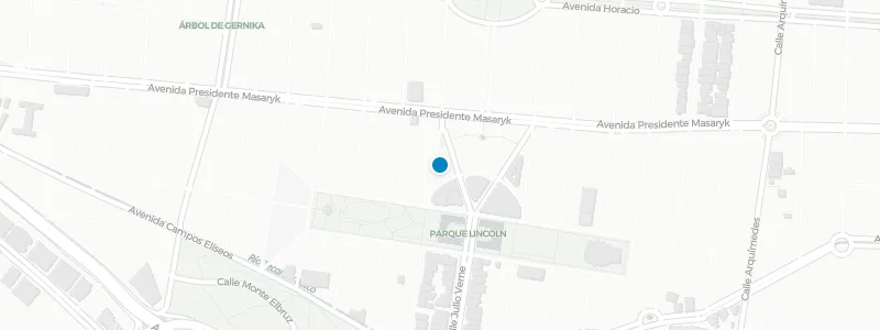 Map showing location of La Caña Bar
