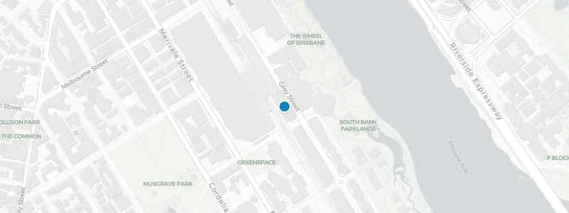 Map showing location of Soleil Pool Bar