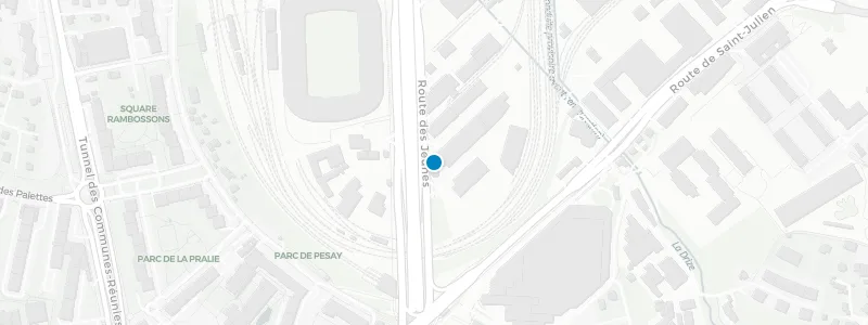 Map showing location of Rooftop 105