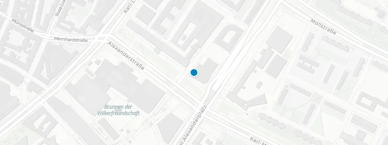 Map showing location of Weekend Club Berlin