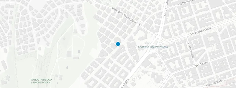 Map showing location of Mama Shelter Roma Rooftop