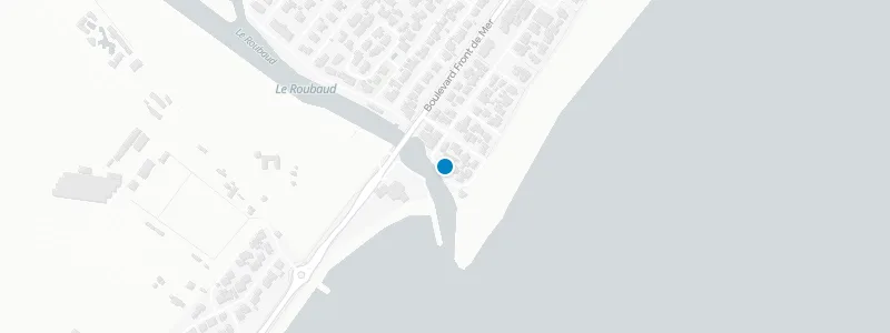 Map showing location of La Reine Jane Rooftop