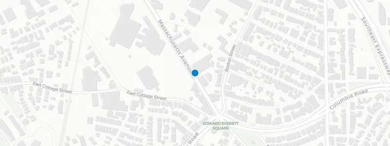 Map showing location of Dorchester Brewing Company