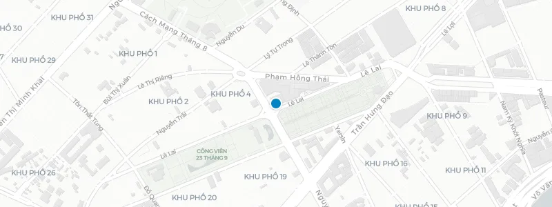 Map showing location of Chill Skybar