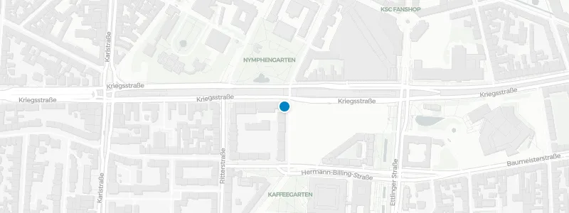 Map showing location of Rooftop One Bar Karlsruhe