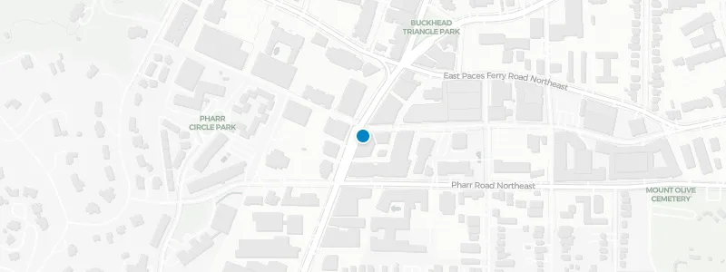 Map showing location of Gypsy Kitchen