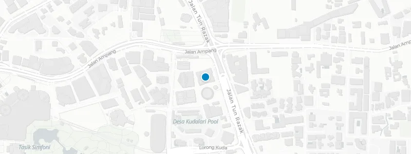 Map showing location of Marquis Sky Lounge