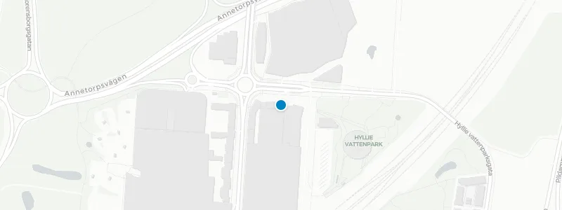 Map showing location of Skybar @ Malmö Arena Hotel