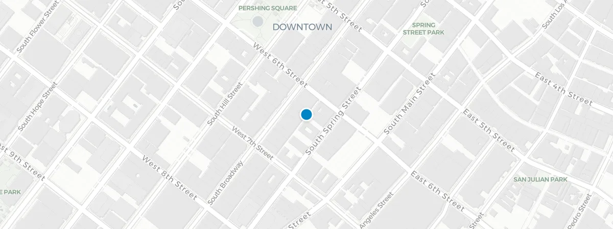 Map showing location of Florentín Rooftop Bar