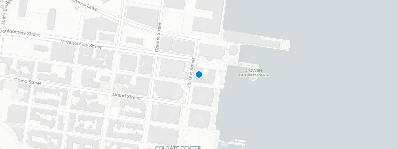 Map showing location of RoofTop at Exchange Place