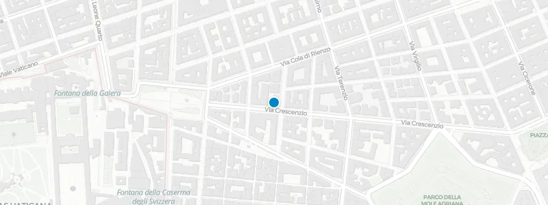 Map showing location of Hotel Atlante Garden