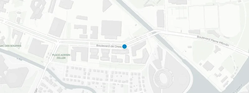 Map showing location of L’Archipel Rooftop