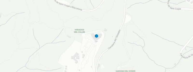 Map showing location of Gran Hotel La Florida