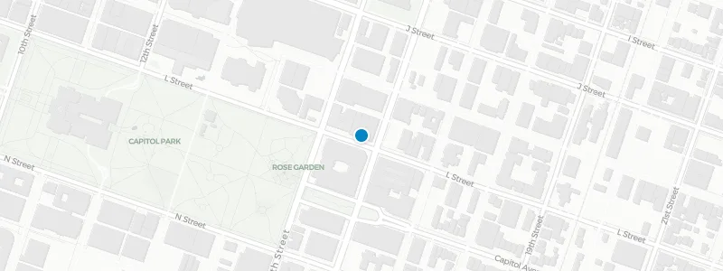 Map showing location of MIX Downtown