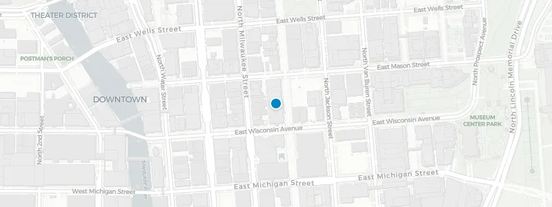 Map showing location of Blu