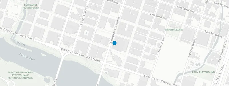 Map showing location of Edge Rooftop