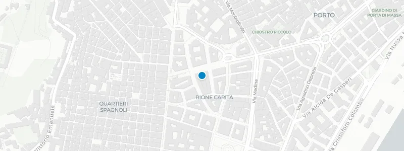 Map showing location of La Terrazza at Grand Hotel Oriente