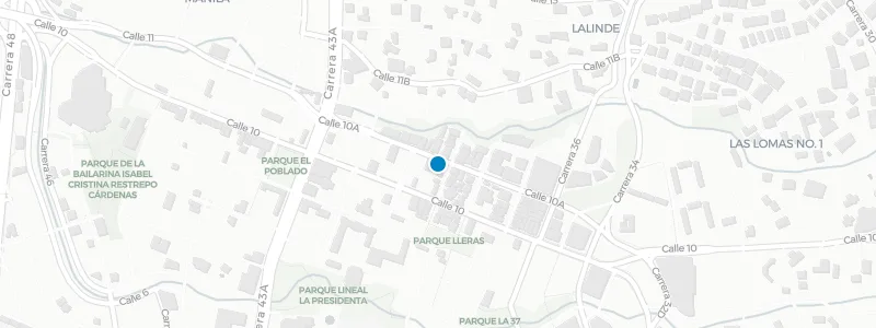 Map showing location of Mosquito Rooftop