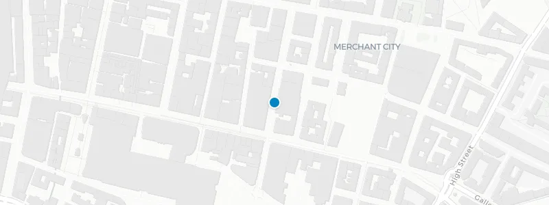 Map showing location of Sacred Garden Rooftop