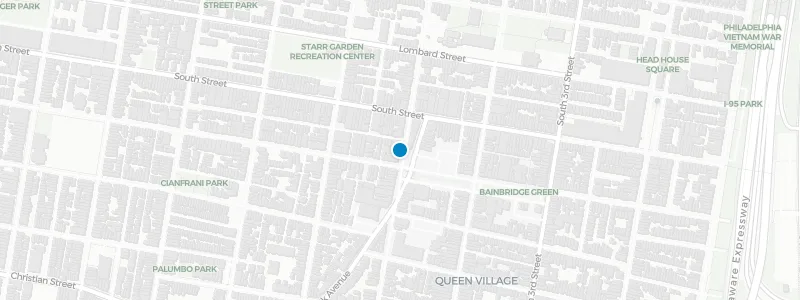 Map showing location of The Rooftop at Emmy Squared Pizza